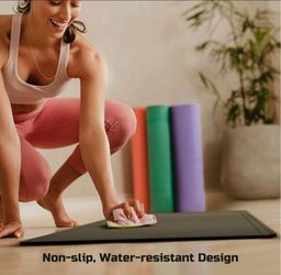 FitRx Pro Mat Exercise Mat, 12-Pack 24" x 24" Interlocking Foam Floor Tiles for Home Gym EVA Foam Mat, 48 sq. ft