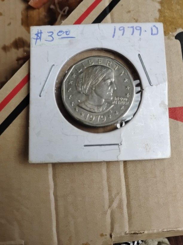 1979 Susan B. Anthony Filled In Mint Mark And Other Errors