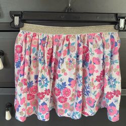 Issac mizrahi Floral Skirt Size 7/8