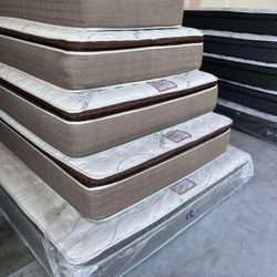 💠*NEW PILLOWTOP MATTRESS- DELIVERY AVAILABLE! COLCHON NUEVO-ENTREGA GRATIS!* Cama Bed Box Spring 💠