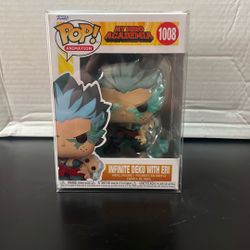 My Hero Academia Funko Pop Infinite Deku With Eri 1008 - Brand New