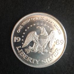 Silver 1 oz Liberty Silver