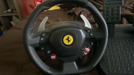 Thrustmaster T80 Racing Wheel + Pedals (PS5/PS4/PC) - Excellent Condition
