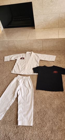 Lee's ATA martial arts uniform kids white