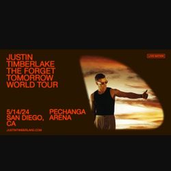 Justin Timberlake Tickets May 14th Pechanga Arena