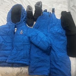 Ropa De Nieve Para Niño De Sonic 