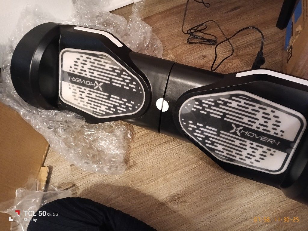 Hover-1 All-star 2.0 Lit Series With LED Footpads/Infinity Wheels/Headlights/200 Watt Dual Motors/ Bluetooth Speakers/Black, Light Up