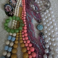 Colorful Jewelry Lot 