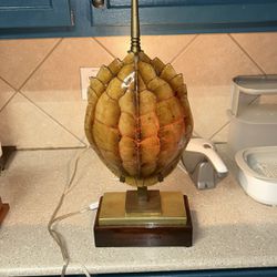 John Richards Desert Sand Turtle Lamp