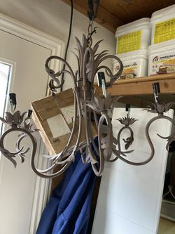 Chandelier  With Glass Balls 