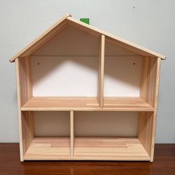 Ikea FLISAT Wood Doll House Wall Mount Decor Knickknack Book Shelf