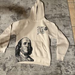 blue strips hoodie