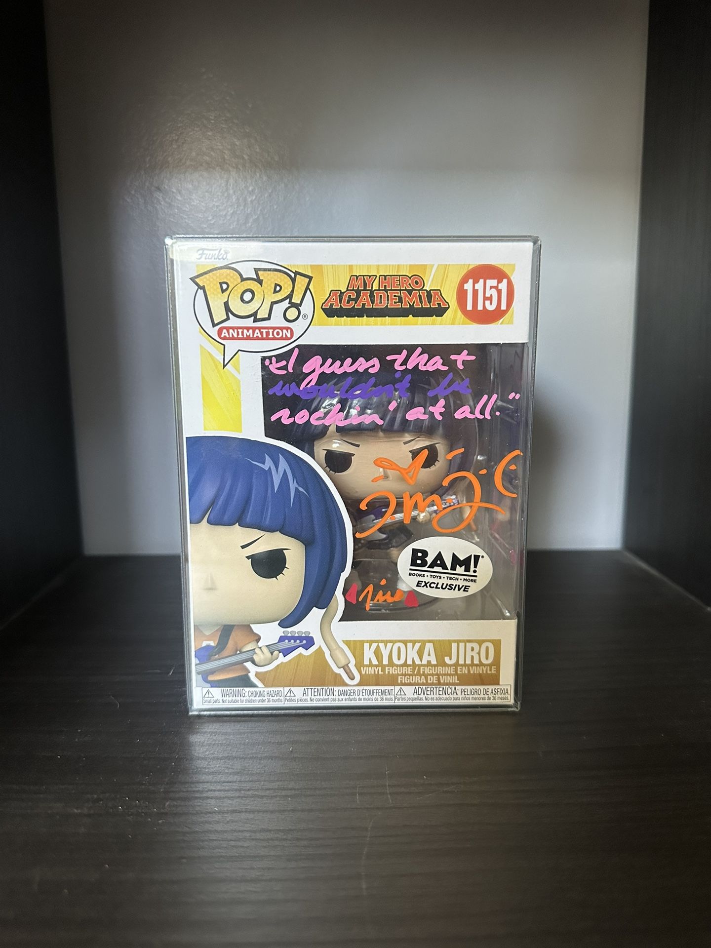 Jiro Funko Pop Signed