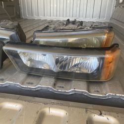 Original Factory Chevy Silverado Headlights 