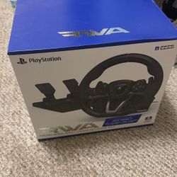 RWA APEX Racing Wheel and Pedals (PlayStation 5 Licensed) — PS5/PS4/PC