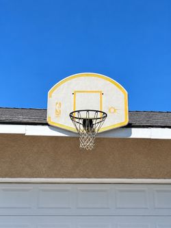 Huffy NBA Basketball Hoop Backboard & Rim – 48” Roof Mount