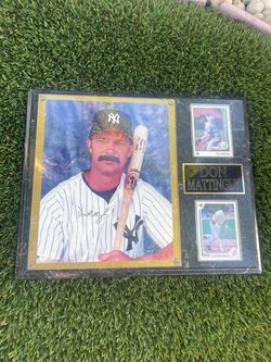 Don Mattingly autograph