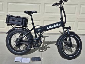 20" Lifebike Cityfun Snow Folding E-Bike