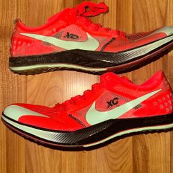Nike ZoomX Dragonfly Track & Cross County Spikes Crimson Green