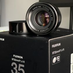 Fujinon XF 35mm f/1.4 R – Like New! 
