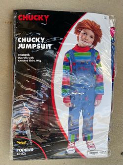 5-6T KIDS Chucky costume