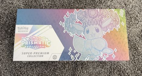 Pokémon TCG: Scarlet & Violet Prismatic Evolutions Super Premium Collection NEW