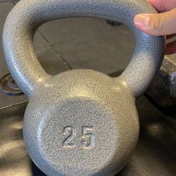 25 Pound Kettlebell 