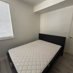 Queen size cot and mattress 6months old