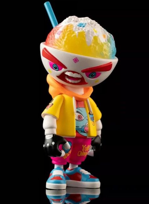 Martian Toys x Nicky Davis x Hot Actor Kakagori-Man YukiOnna 7" Figure Vinyl Toy