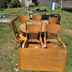 Solid Oak Table