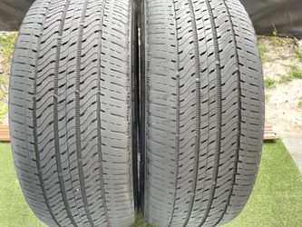 Tires size 275/50/22 Bridgestone Alenza AS in good shape good price 50% tread left pick up price