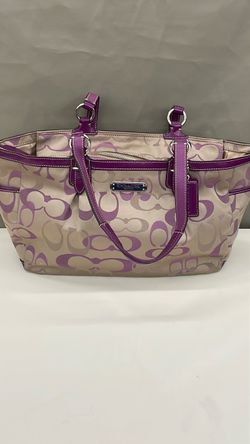 Coach purse. Item No 244 (Shopgoodwill)