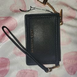 Brand New Black Marc Jacobs Key Chain Wallet