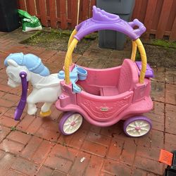 Pushing and pulling car for kids