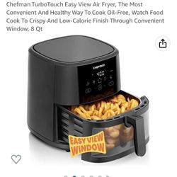 8 Quart Chef man Air Fryer Like New