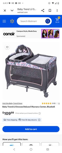 Baby trend pack n play deluxe nursery center in bluebell. Fontana pickup.