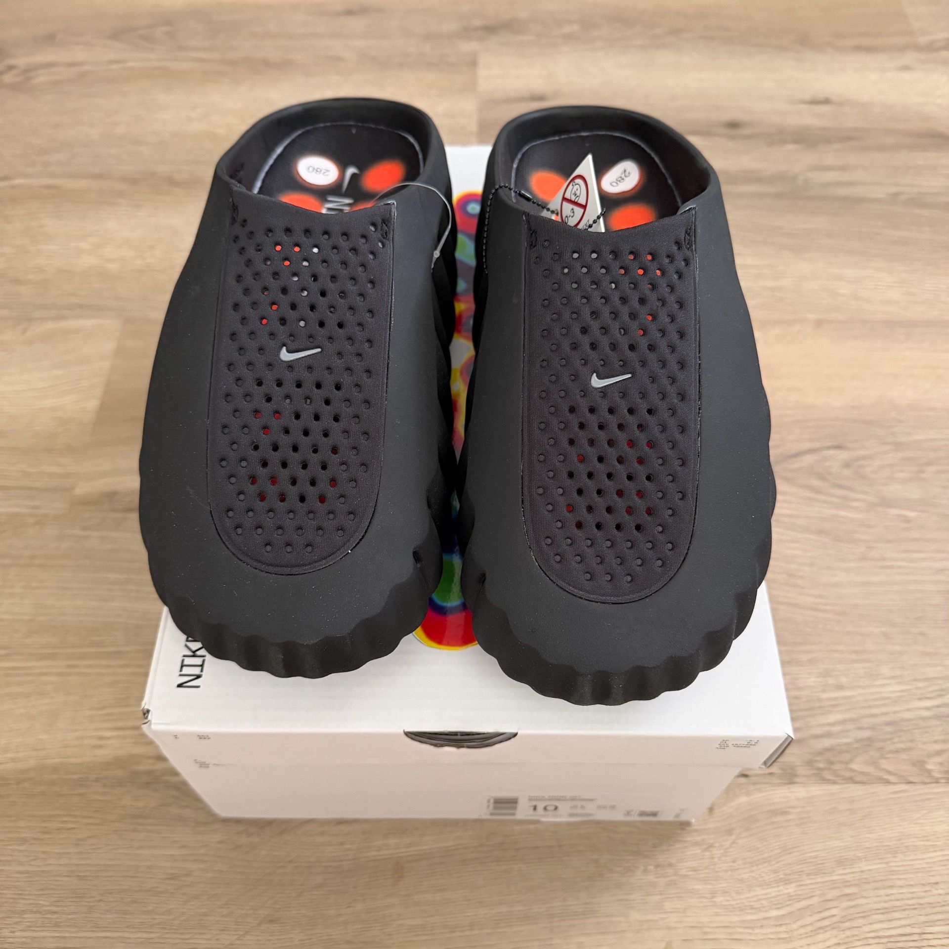 Nike mind slide black chrome