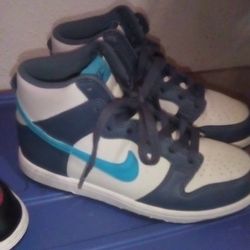 Nike Jordans High Tops Size 2 Youth (2 Pairs)