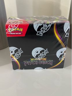 Pokemon cards pitch black