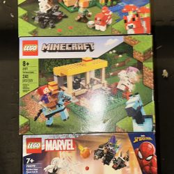 LEGO MINECRAFT & LEGO MARVEL 