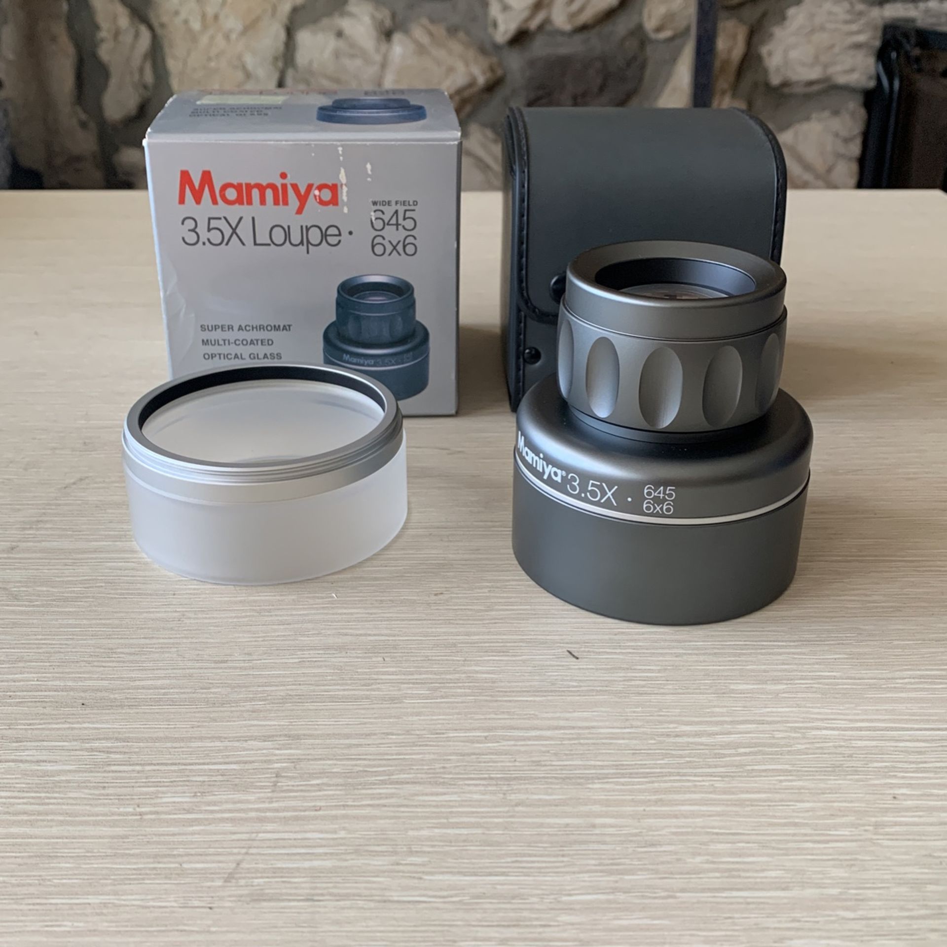 Mamiya 3.5x Loupe For 645 6x7 4x5 Negative Film Viewing