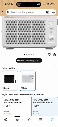 Brand new air conditioner