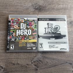 DJ Hero 1 & 2 PS3