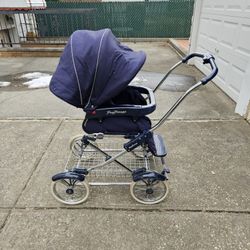 Beautiful Vintage Inglesina Italian Pram Stroller 