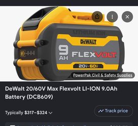 Dewalt Flexvolt battery