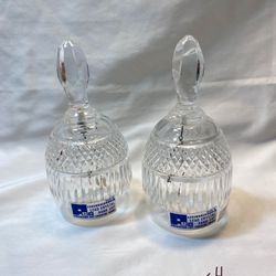 Matching Set Of Czechoslovakia Crystal Bells (#54)