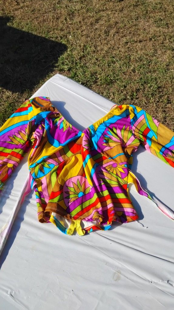 Vintage Retro Hippy Style Halloween Outfit