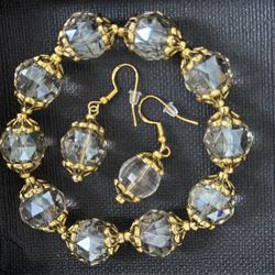 One Of The Kind Bracelet And Earrings