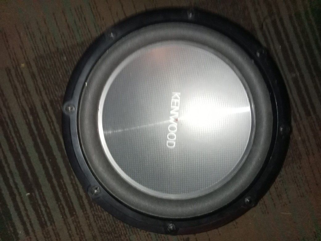 12 In Kenwood Subwoofer