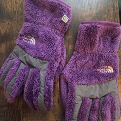 The North Face Purple Womens Gloves